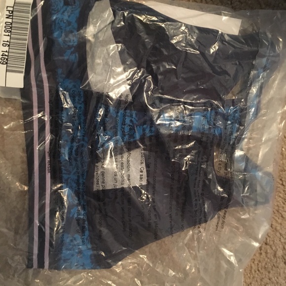 Blue seamless sports bra - Picture 4 of 4